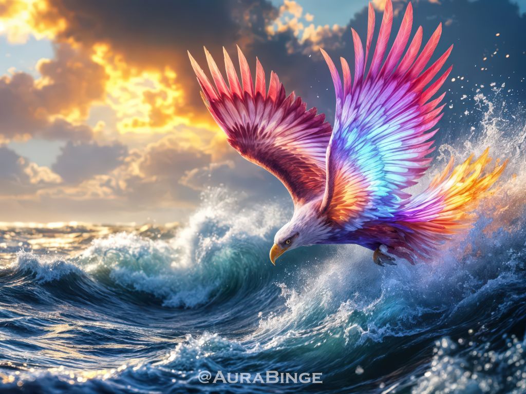 Radiant Flight: The Spirit Soars - Unisex T-Shirt